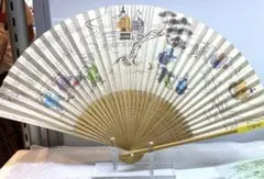 【購入意思ないいいね不要】【即購入できる方】 志村けんの大爆笑展 京扇子