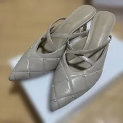 最終値下】Rose Muse Quilting cross mule - メルカリ