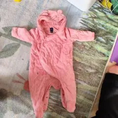 babyGap カバーオール　ジャンプスーツ　ピンク70㎝　6-12months