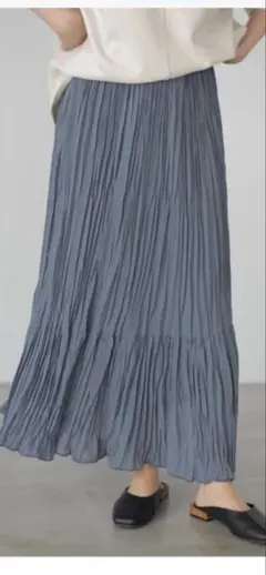 新品タグ付き　アメリカンホリックプリーツティアードスカート