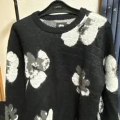 Stussy フラワーパターン ニット　セーター S
