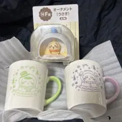 ちいかわ　エニマイくじ2025　F賞うさぎ　G賞マグカップ　モモンガ