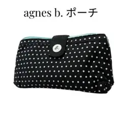 agnes b. ポーチ ドット柄 スナップボタンのサムネイル