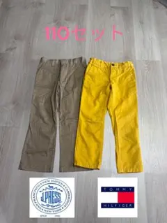 ♡オシャレ♡Tommy &ジェイプレスキッズ パンツ 2点セット 110cmのサムネイル