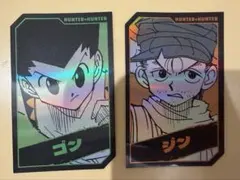 HUNTER×HUNTER キャラクターズホロカードコレクション　ゴン　ジン