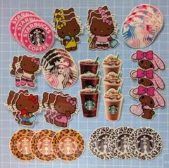 フレークシール　防水　ステッカー　ご褒美シール　シール交換　アメリカン