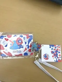 大阪万博 限定 ミャクミャク イコちゃん 合皮パスケース EXPO 2025