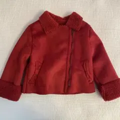 trois lapins 赤 コート 100cm