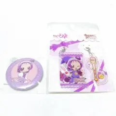 おジャ魔女どれみ 瀬川おんぷ 缶バッジ アクリルチャーム アクリメトリー