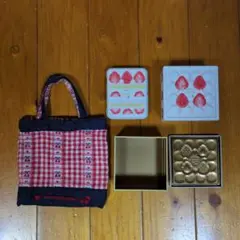 メリーチョコレート空き缶＆ミニバッグセット
