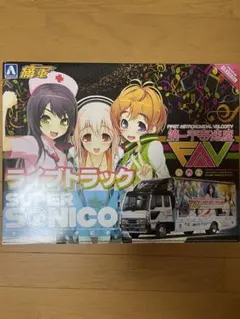 ☆新品 アオシマバニラ宣伝カー コレクションスケール No.SP2