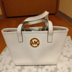 Michael Kors ホワイト トートバッグ