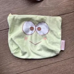 けろけろけろっぴ ふわふわFACE 台形ポーチ ガチャガチャ