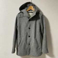 値下げ交渉歓迎 カシミヤ15% GALERIE VIE フーデッドコート 1