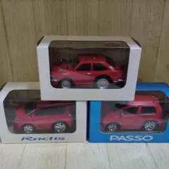 非売品、2nd COROLLA 3台セットミニカー