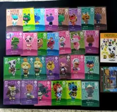 どうぶつの森 アミーボカード　29枚　ミニアルバム付き