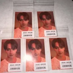 seventeen heaven carat ユニバ 特典トレカ　ジュン　5枚