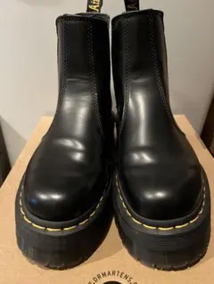 極美品 Dr.Martens 厚底 サイドゴアブーツ 2976 QUAD 23 - メルカリ