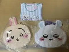 ちいかわ　エプロン・おかおBIGボストンバッグ② ３個セット