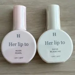 Her lip to ROSE BLANCHE NUDE PEAR ボディミスト