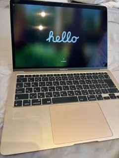 MacBook Air M1 13インチ　ゴールド 日本語配列　水没　ジャンク品