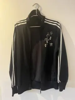 adidas オリジナル　ジャージ S 黒
