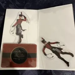 ツイステ　ケイト　クリアステッカー&クリアスタンダードカード