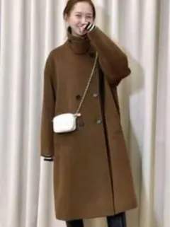 新品タグ付◆JOURNAL STANDARD◆ロングコート ブラウン