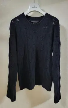 BCBGMAXAZRIA レース編み セーター S