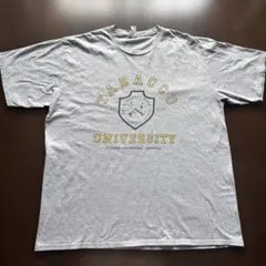 【激レア/XL】TABACCO UNIVERSITYカレッジ風 パロディTシャツ