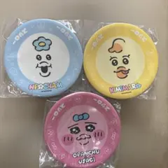 スシロー × 可哀想に！コラボ限定 スシ皿 全3種コンプセット