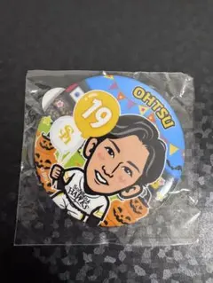 福岡ソフトバンクホークス 大津亮介 缶バッジ