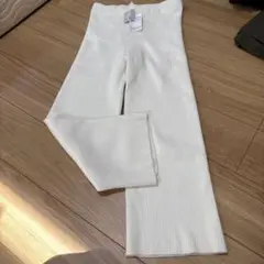 最終値下げ　新品　タグ付き　イエナ　コットン　リブニット　パンツ
