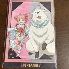 SPY×FAMILY TaS10th ポストカード　アーニャ　ボンド　１枚
