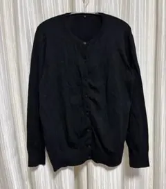 しまむら CLOSSHI PREMIUM カーディガン 4L ブラック