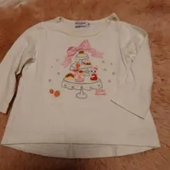 ミキハウス、Tシャツアップリケ可愛い