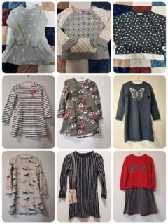 ワンピース　トレーナー　パンツなど　まとめ売り　女の子　130cm