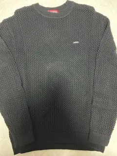 Supreme メッシュニット セーター 黒 L コットン Supreme メッシュニット セーター 黒 L コットン - メルカリ