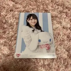 =LOVE 髙松瞳 生写真 シナモロールコラボ