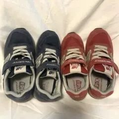 【New Balance】 19cm 996 スニーカー 2足セット