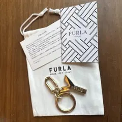 FURLA イニシャル キーリング Y