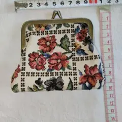 花柄ゴブラン織りコインケース