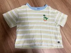 トイ・ストーリー レックス 刺繍 Tシャツ ボーダー　110
