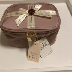 Maison de FLEUR ピンク 化粧ポーチ