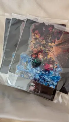 キービジュアルアクリルスタンド ３枚セット 鬼滅の刃　映画鑑賞特典