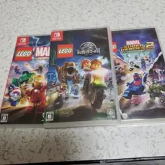 3本セットLEGO ジュラシック・ワールド・スーパヒーロズ1.2