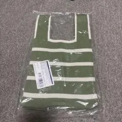 36115 アムデール トートバッグ 緑と白