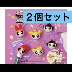 パワーパフガールマスコットキャップ　ガチャガチャ