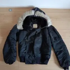 ジャケット・アウター N2B 80s Vintage ALPHA INDUSTRIES N-2B Flying Mans Fur Hooded Parka Jacket