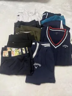 ゴルフ福袋⭐︎セーター ・ベスト・スカート・アウターセット